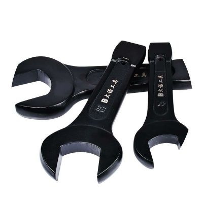 開口敲擊扳手 重型單頭開口扳手直柄呆扳手汽修工具